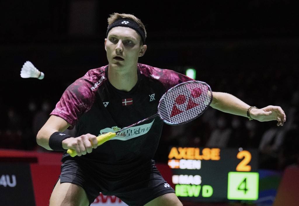 2022羽毛球世锦赛男单首轮安赛龙20刘国伦