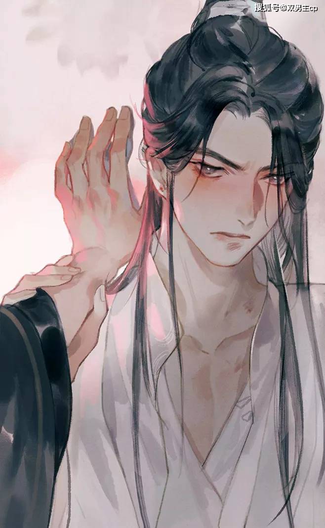 国漫古风二次元丨美少年插画手机屏保手绘国漫_美少年_屏保_插画