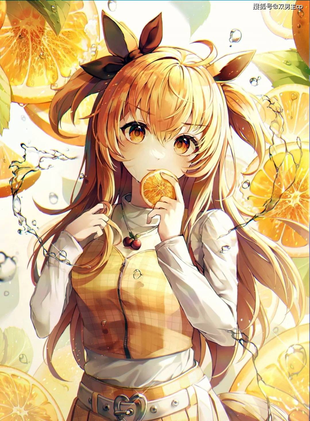 手绘漫画插画美少女动画二次元