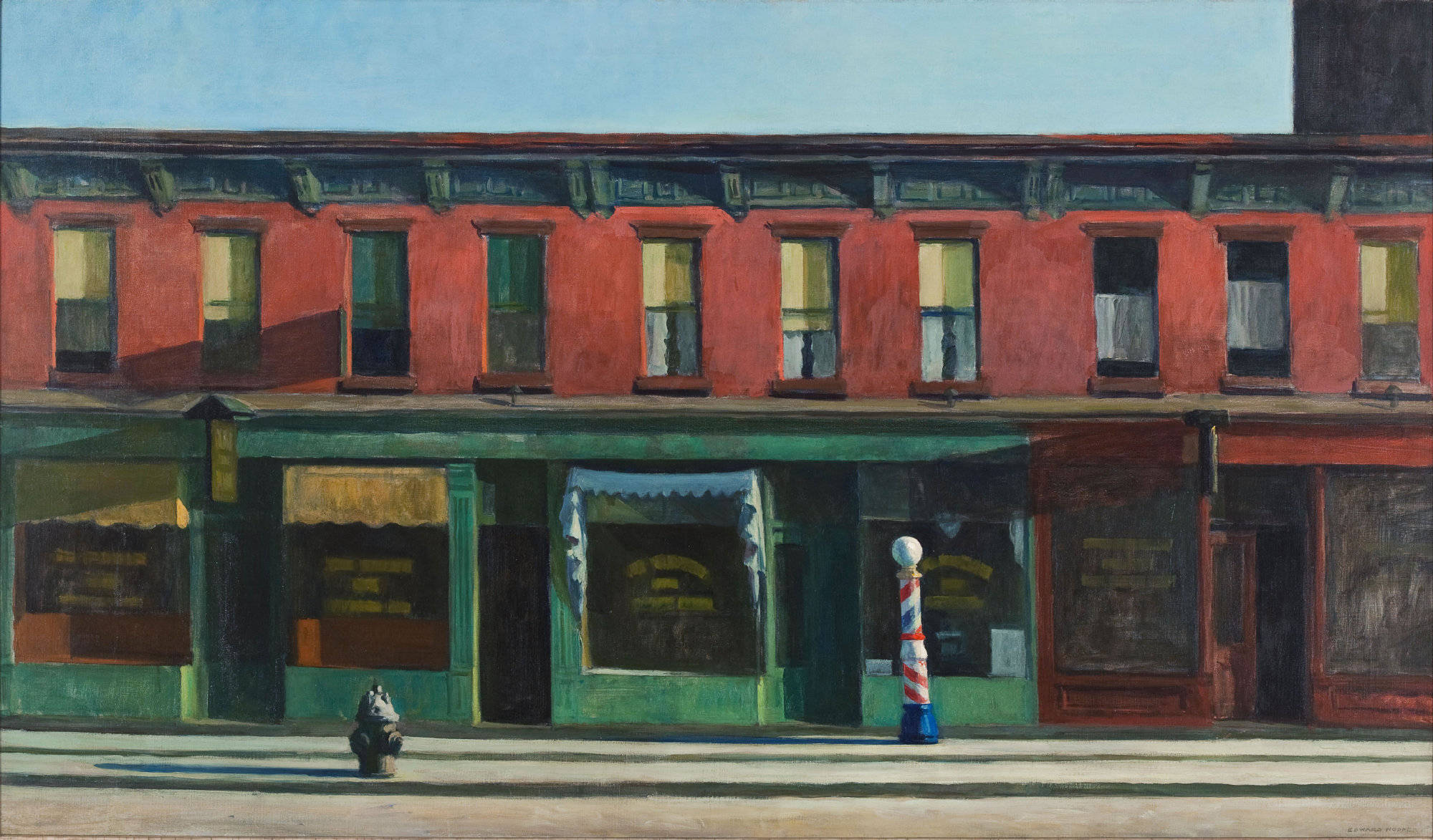 艺术家 爱德华·霍普Edward Hopper 作品欣赏-搜狐大视野-搜狐新闻