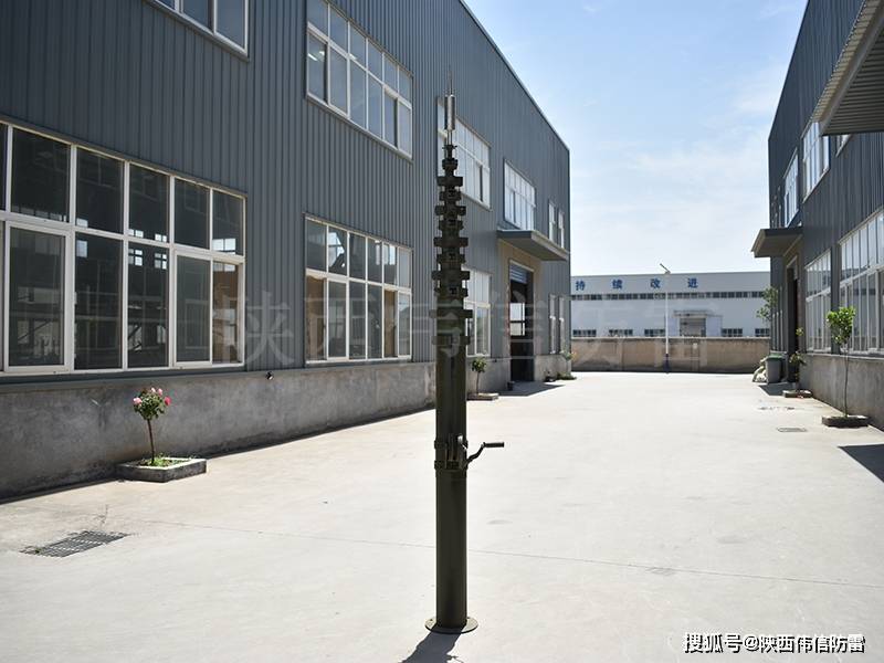 机动式手摇天线桅杆 8米手动天线升降杆