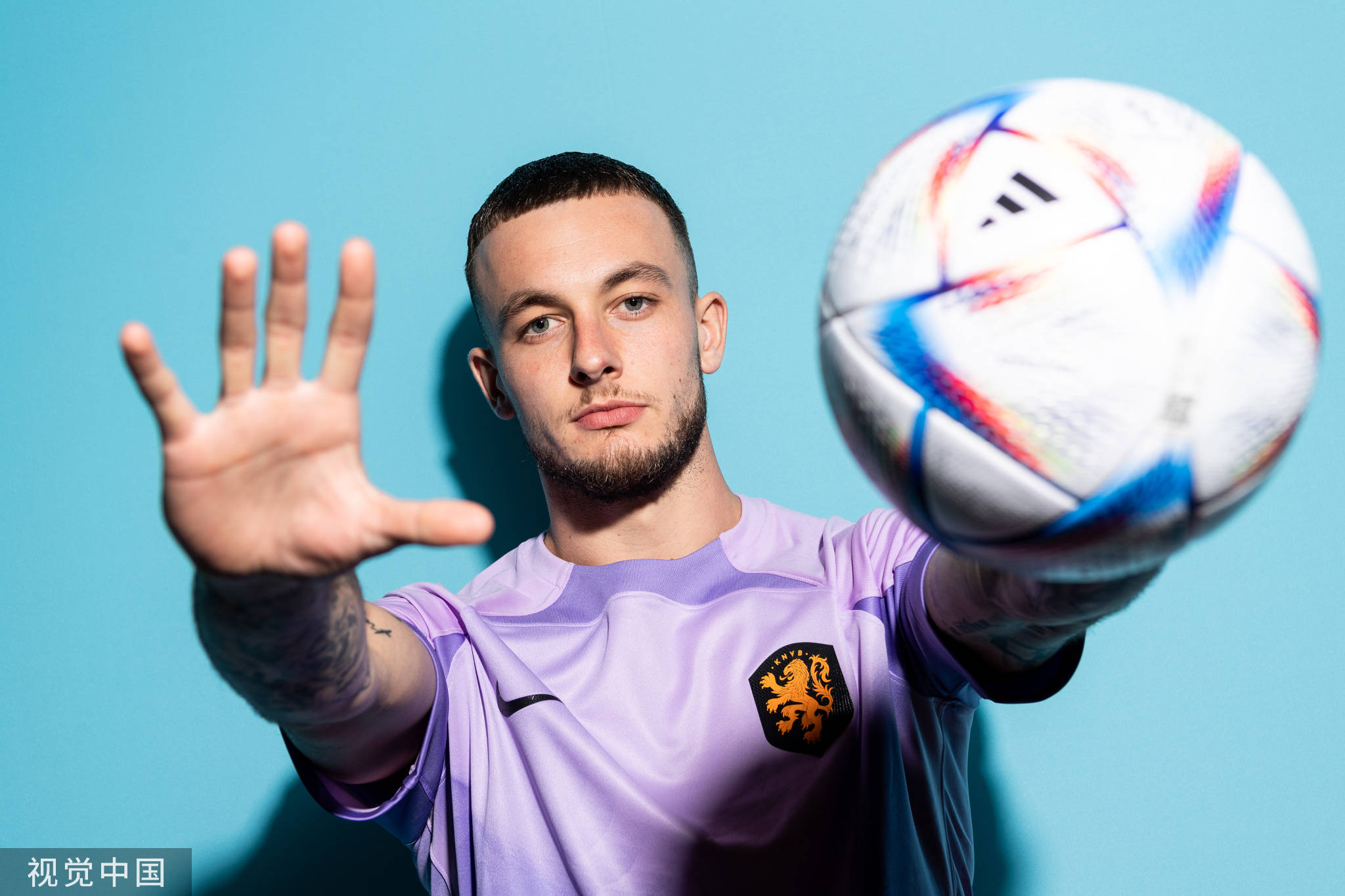 高清图：2022卡塔尔世界杯 荷兰队拍摄官方写真集-搜狐大视野-搜狐新闻