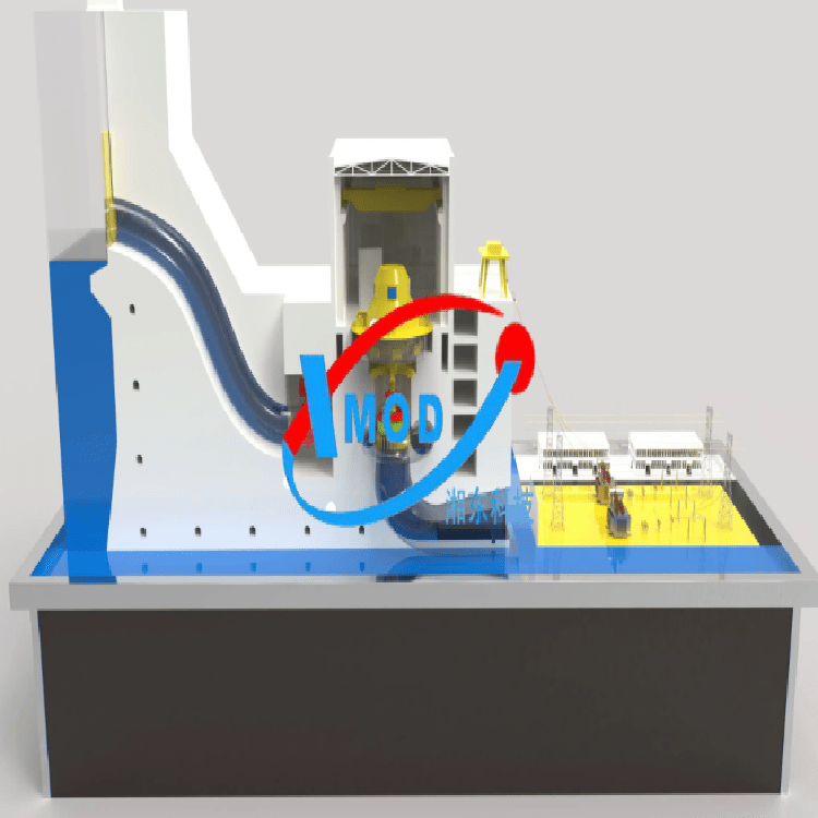 貫流式水輪機模型 軸流式水輪機模型_調整_轉輪_葉片