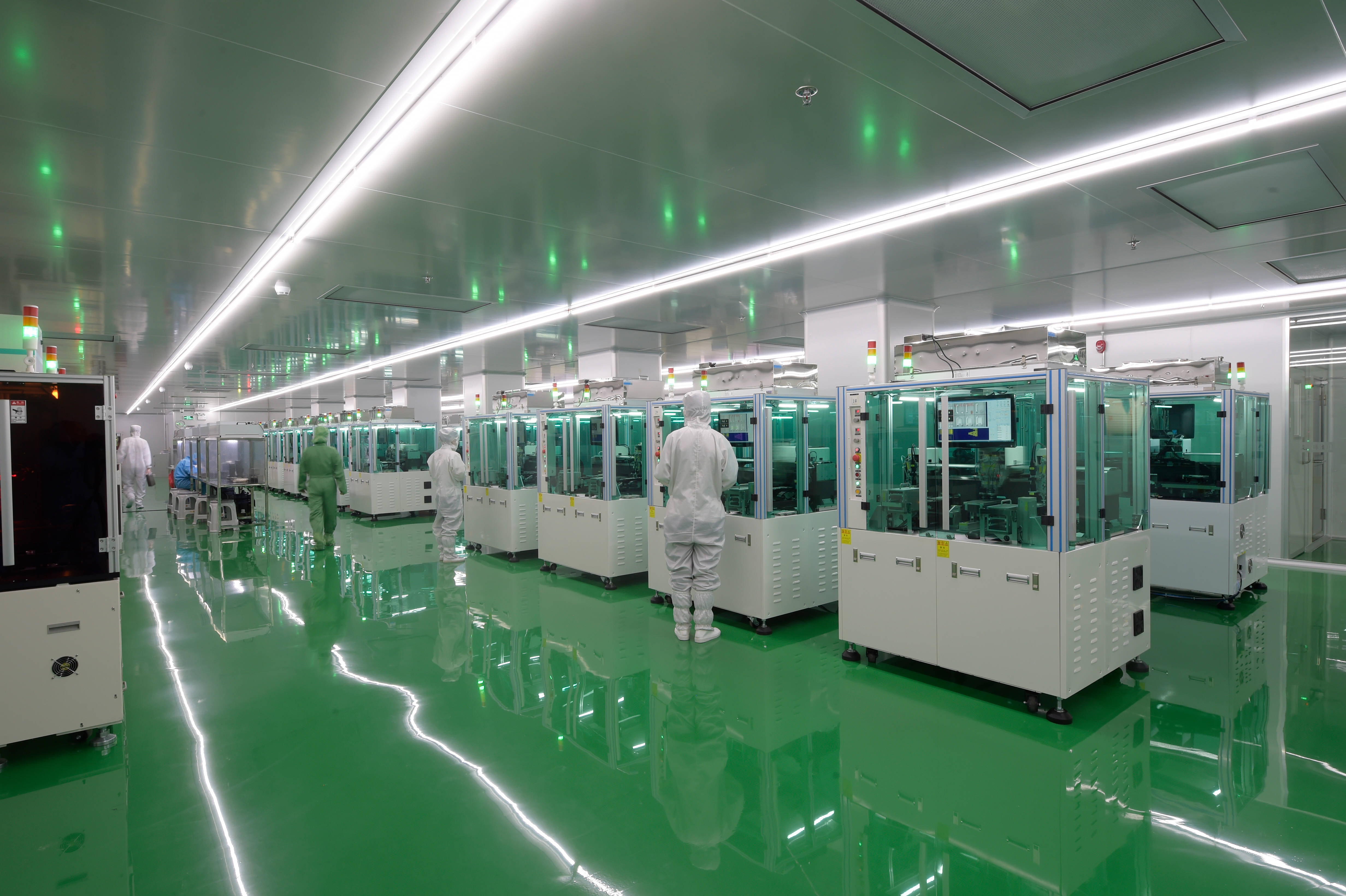 晶振的生产环境介绍_车间_净化_经风淋