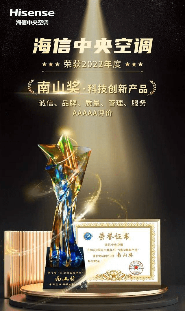 1500+上市公司中脱颖而出,海信家电集团获A股榜“最具影响力奖”-家电圈官网