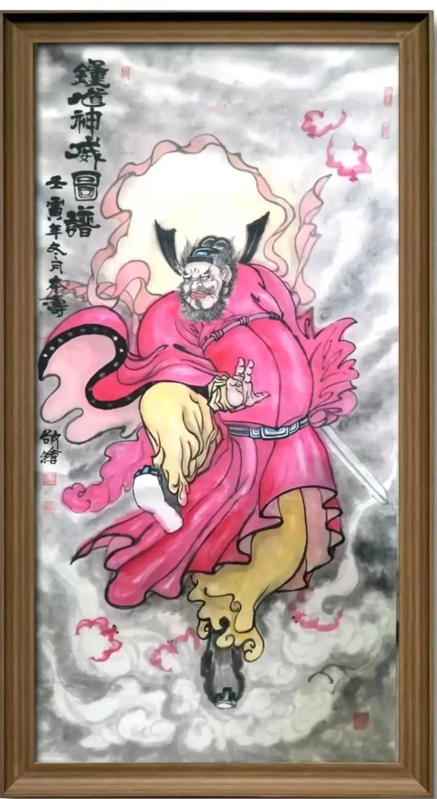 国宝级艺术大师——侯本涛_绘画_马庆福_老人