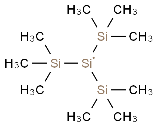 結構式:tris(trimethylsilyl)silane中含有硅烷基,其通過peg和多種