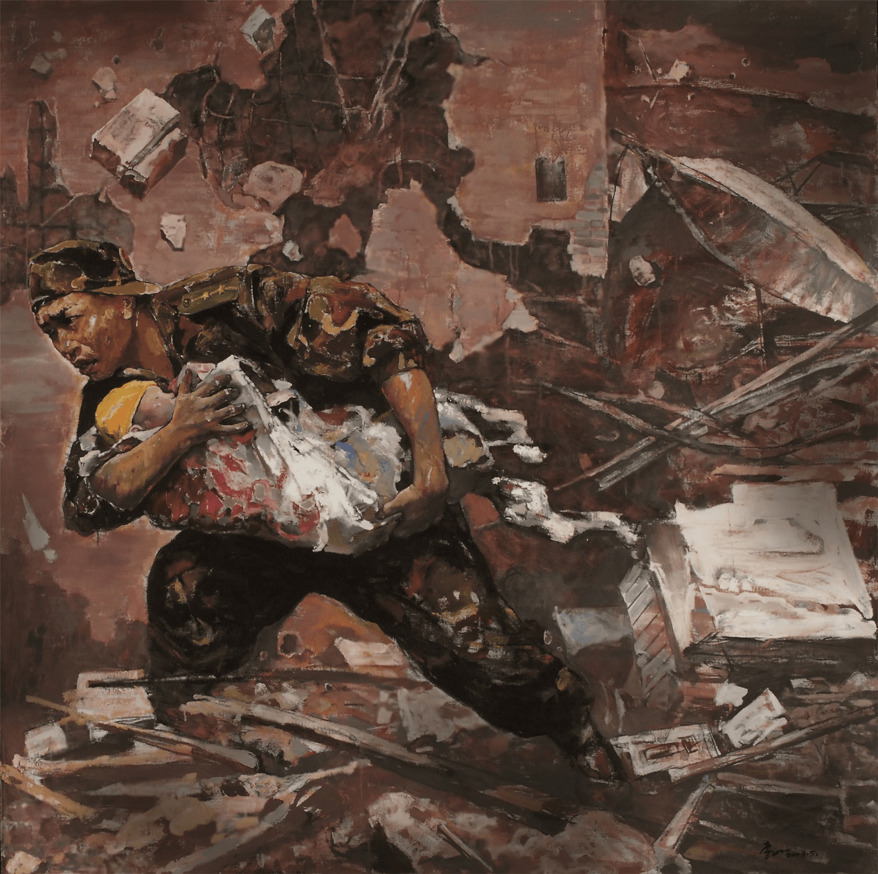 大家大作——中国当代油画名家李如