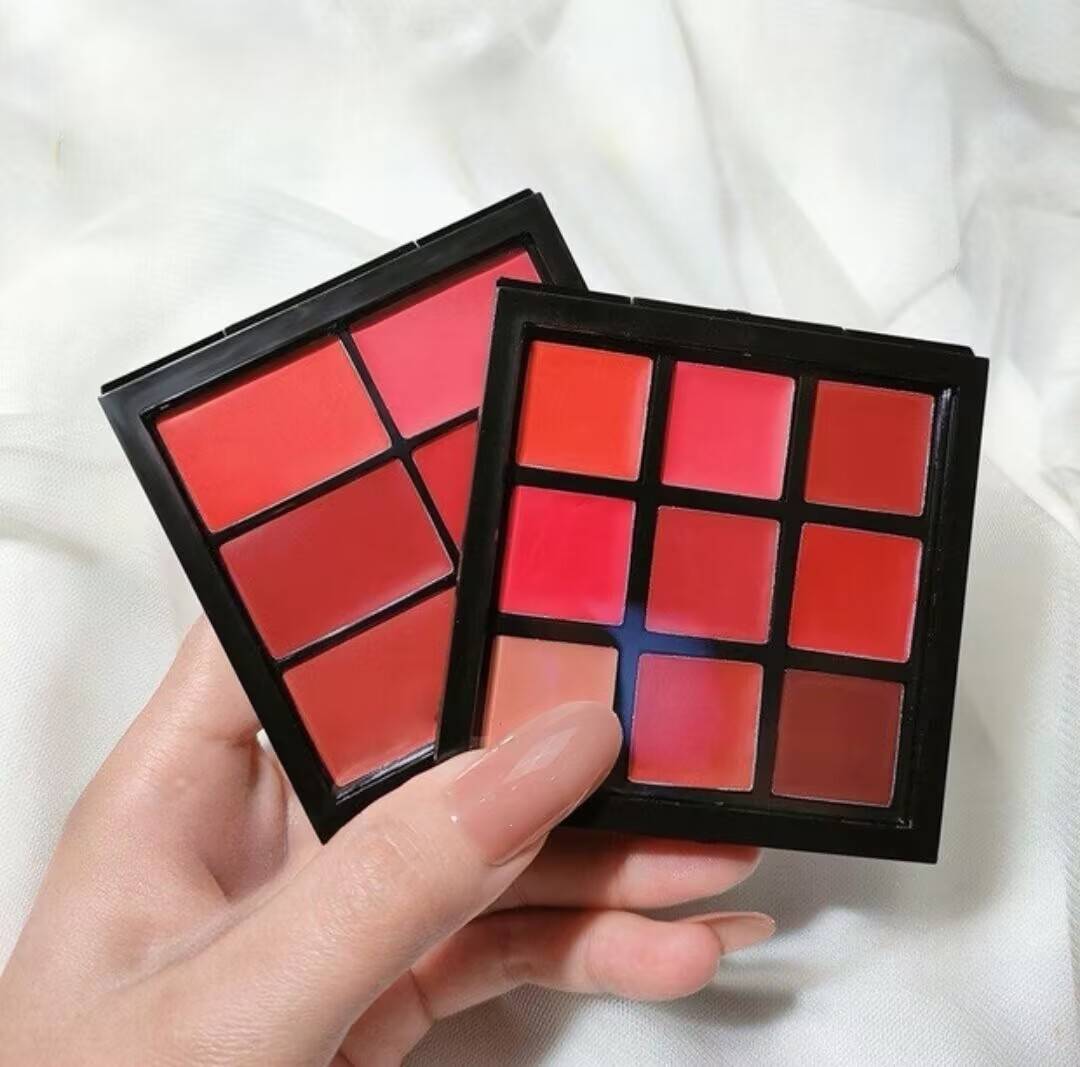 madihah玛蒂哈彩妆多色口红唇彩盘代加工,显白哑光丝绒调色盘唇膏盘