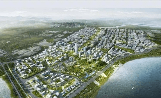 兴隆湖(规划中),水域面积达1500亩,对标风头正盛的梅溪湖.