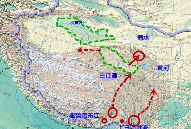 蒙古的河道遺址證明了此猜測_河流_黑河_長度