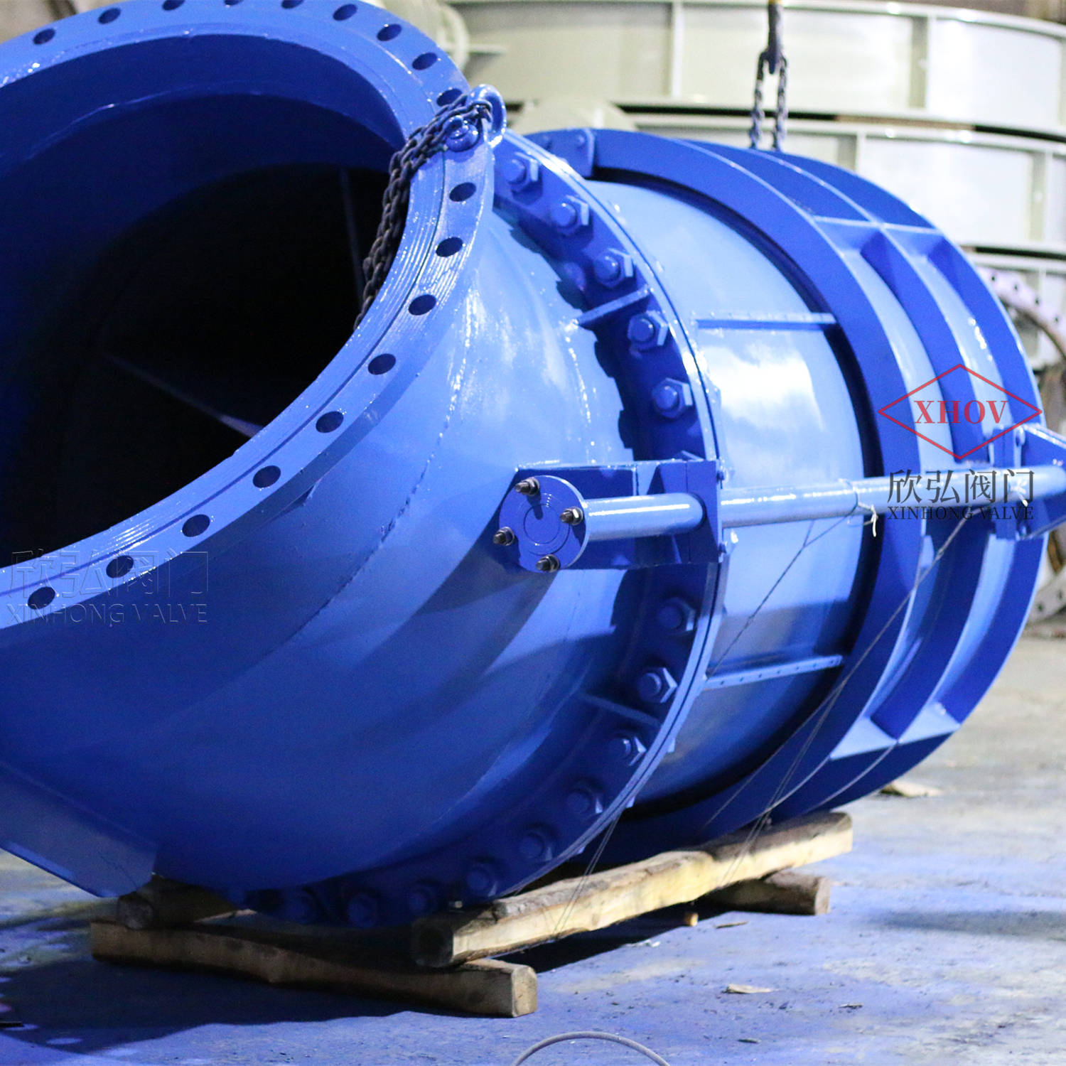 gdzf电动生态放空锥形阀 45度固定弯管式 锥型消能排放锥阀_阀门_控制