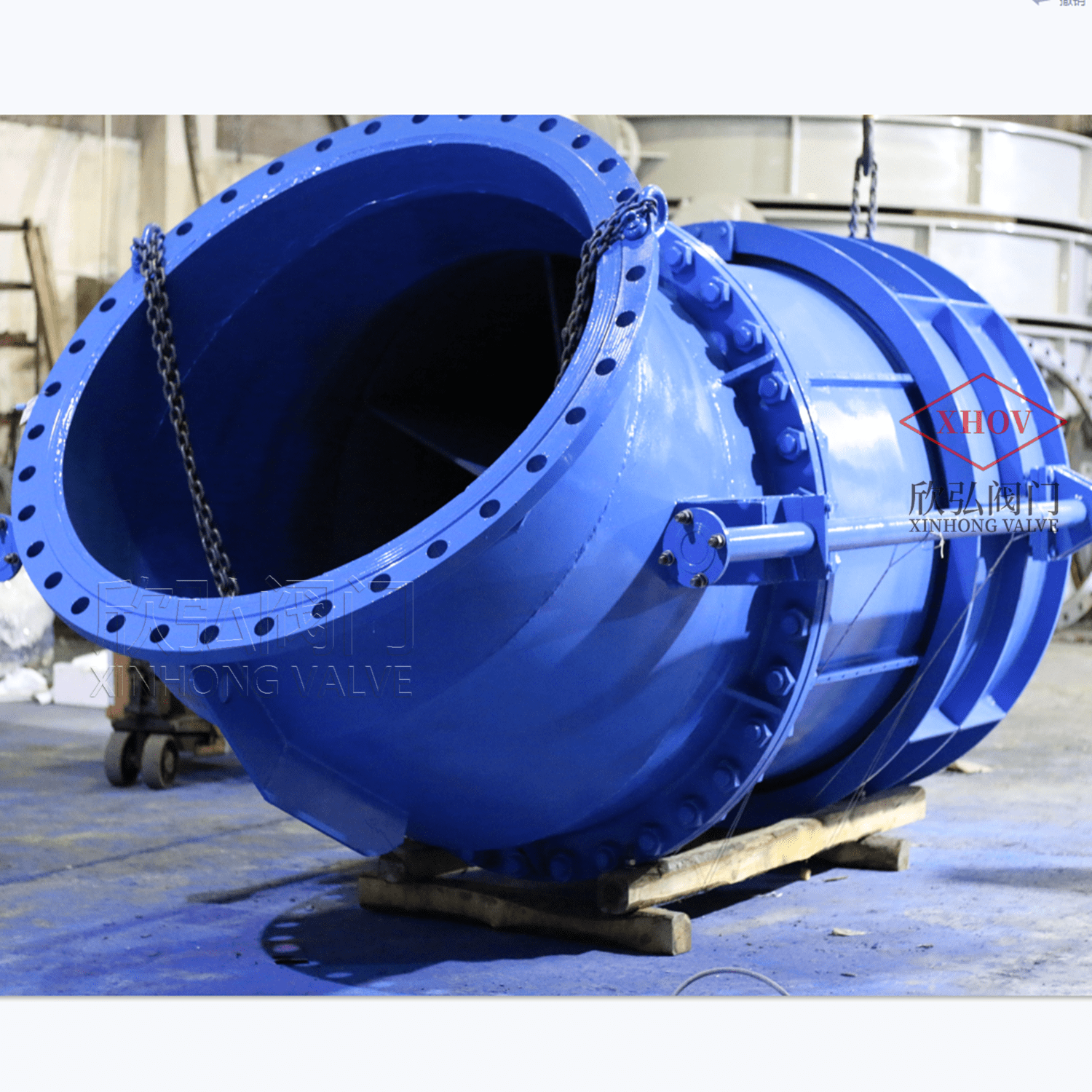 gdzf电动生态放空锥形阀 45度固定弯管式 锥型消能排放锥阀_阀门_控制