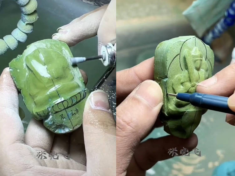 绿松石虚空藏菩萨:大师张晓飞