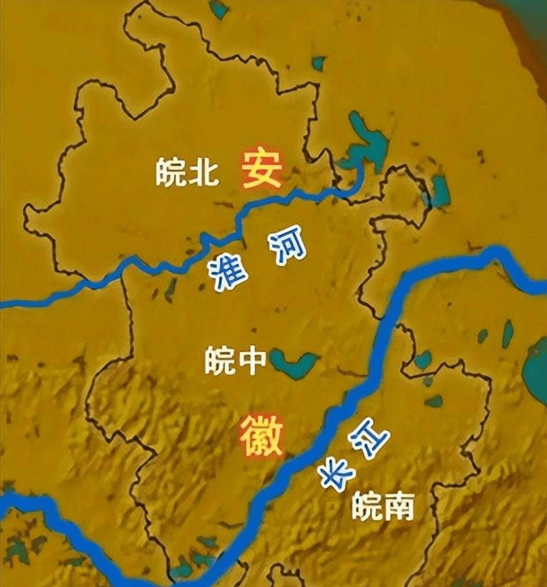 江淮地区示意图图片