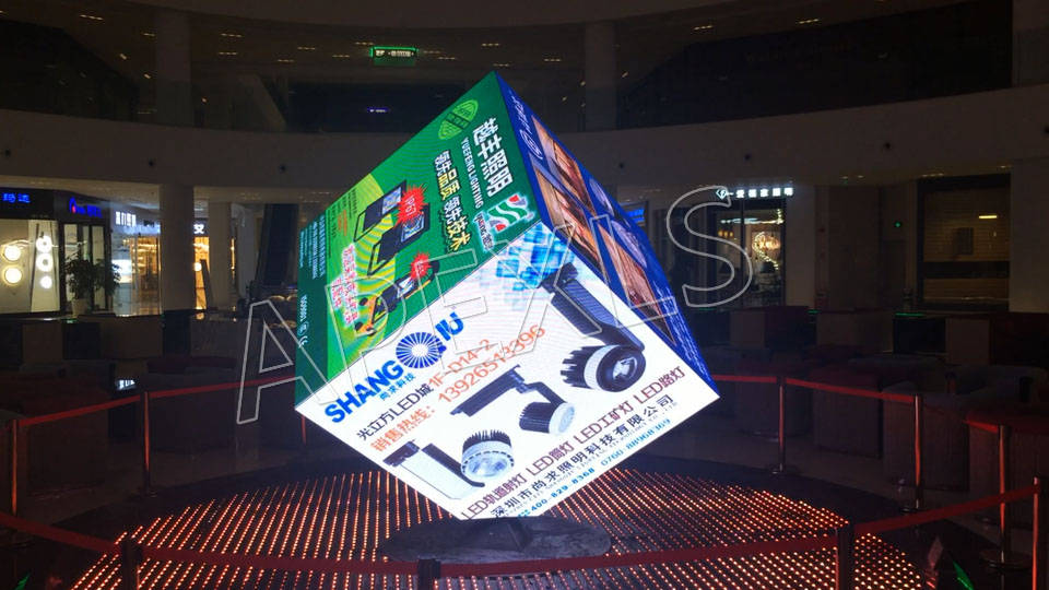 led魔方屏,创意显示的佳品,让创意显示屏变得更简单!