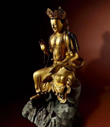 北京保利 春季拍卖会—水月观音像历史考究_周昉_造型_造像