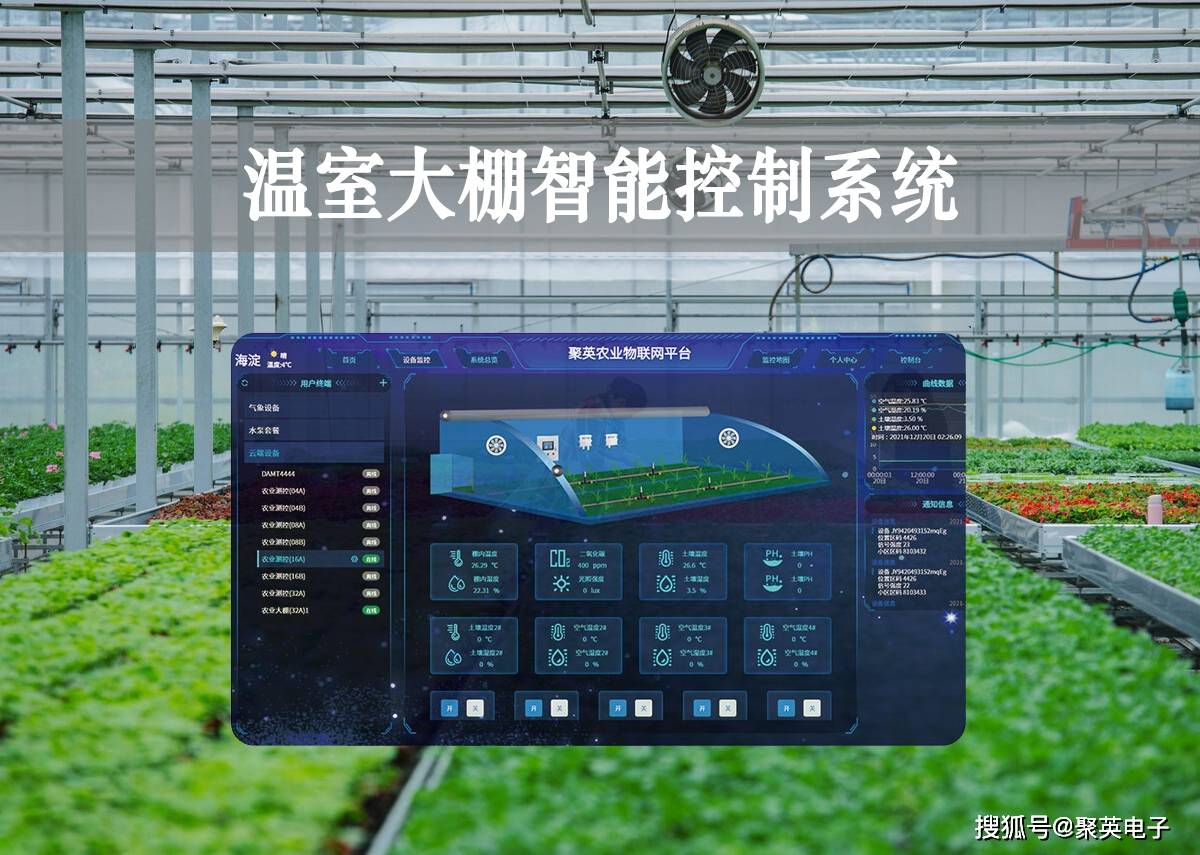 温室大棚智能控制系统升级智能温室,一键控温_管理_监测_平台