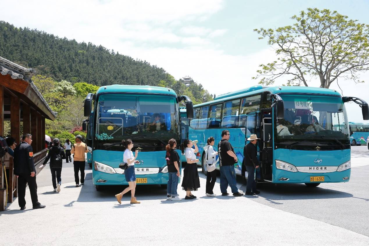 游客对旅游体验有更高要求,中旅青岛与苏州金龙海格客车的合作为景区
