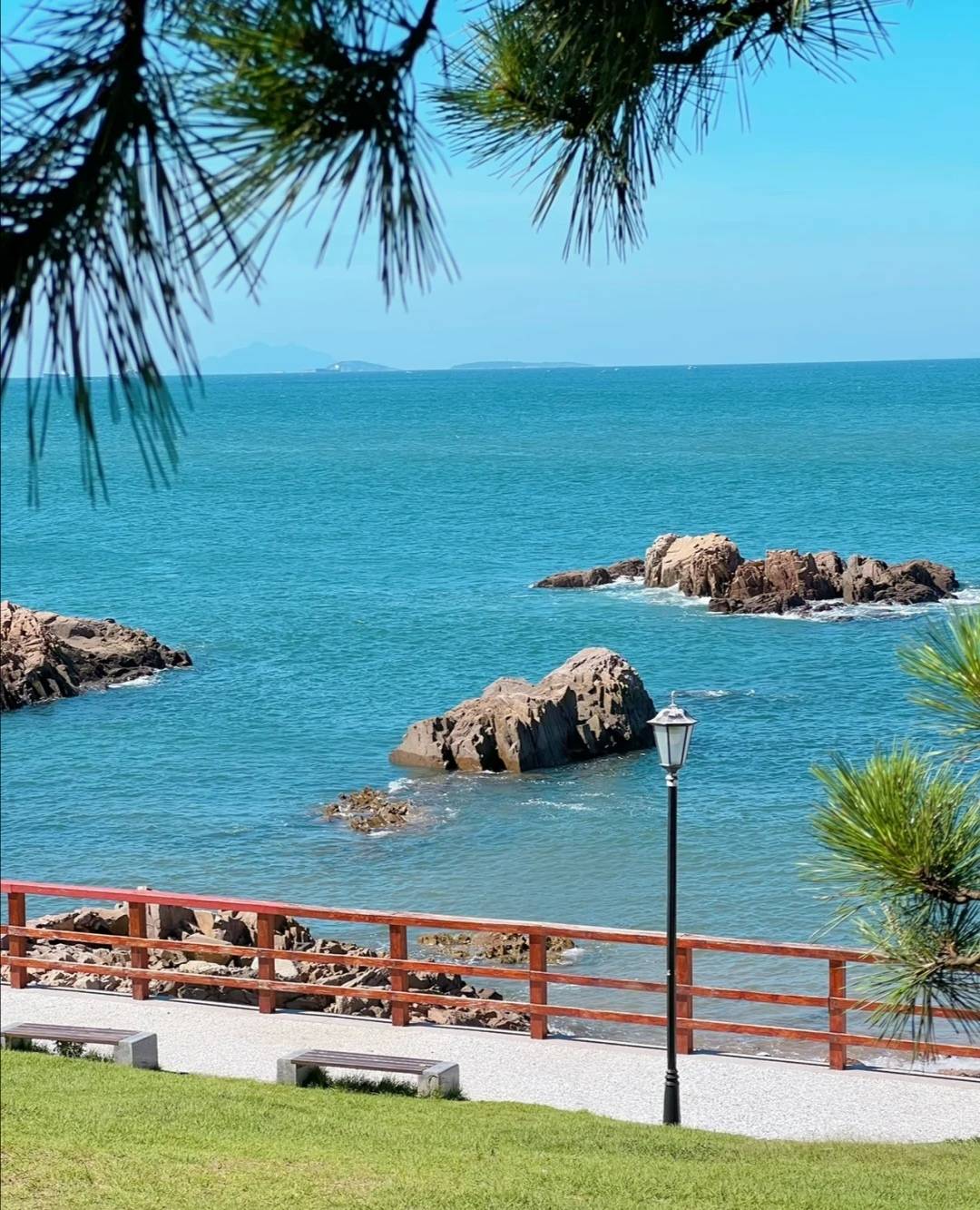 终于知道为什么那么多人去小麦岛了～_大麦岛_青岛_海水