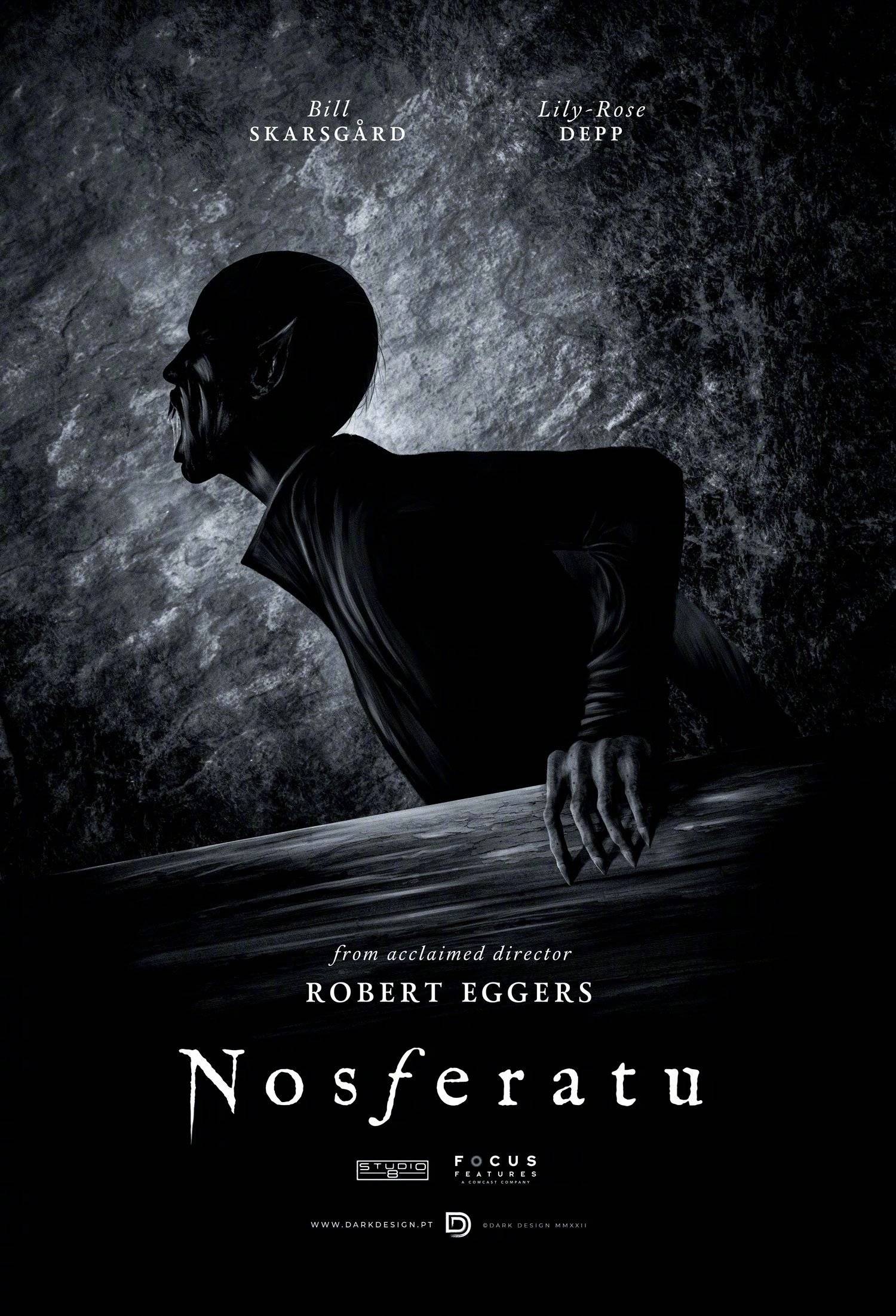 经典吸血鬼恐怖片《诺斯费拉图》翻拍版杀青 德普女儿,尼古拉斯