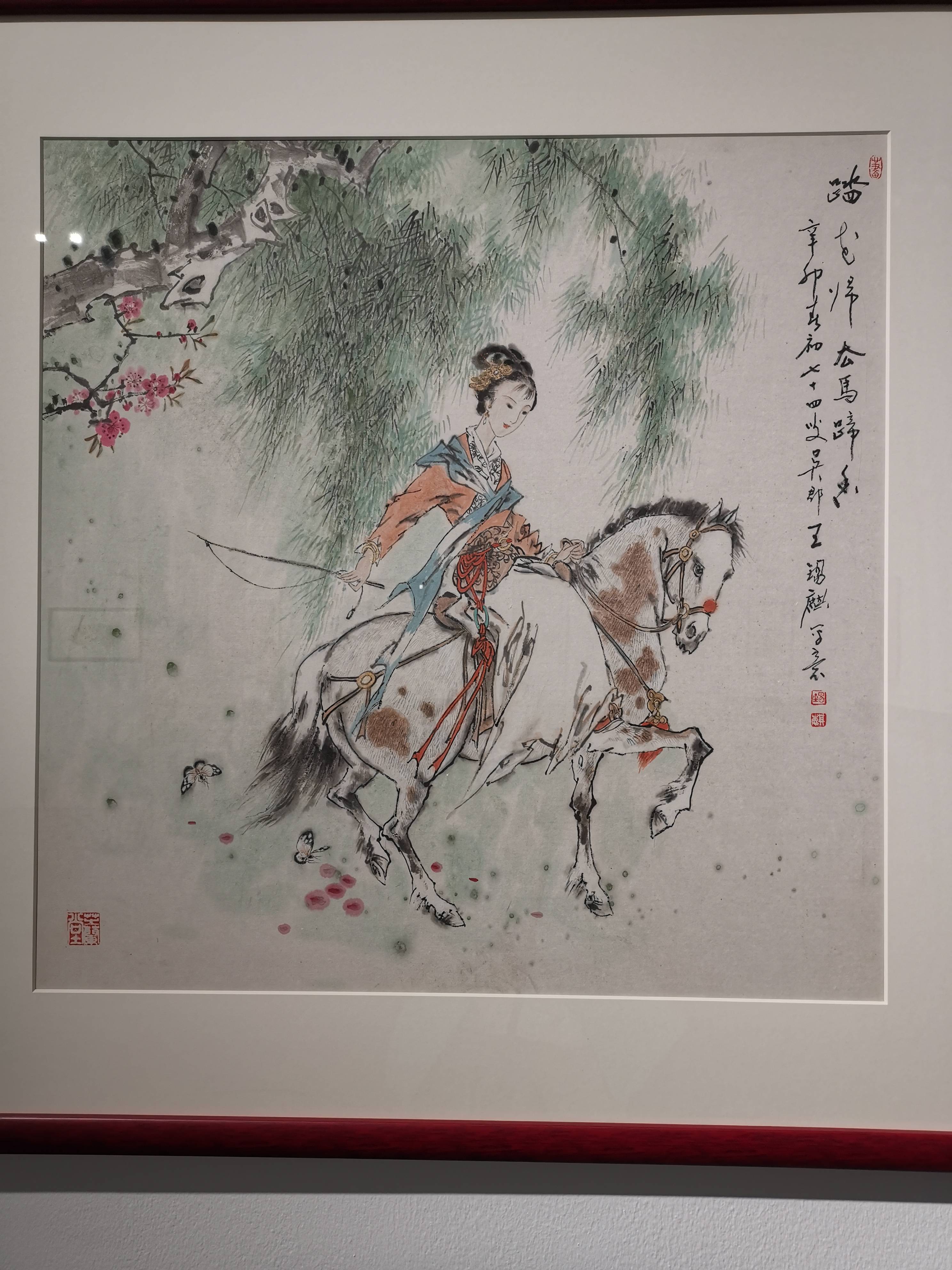 年年雪里常伴梅花醉莲花茶图青年时代,王锡麒进入吴门画苑从事创作,从