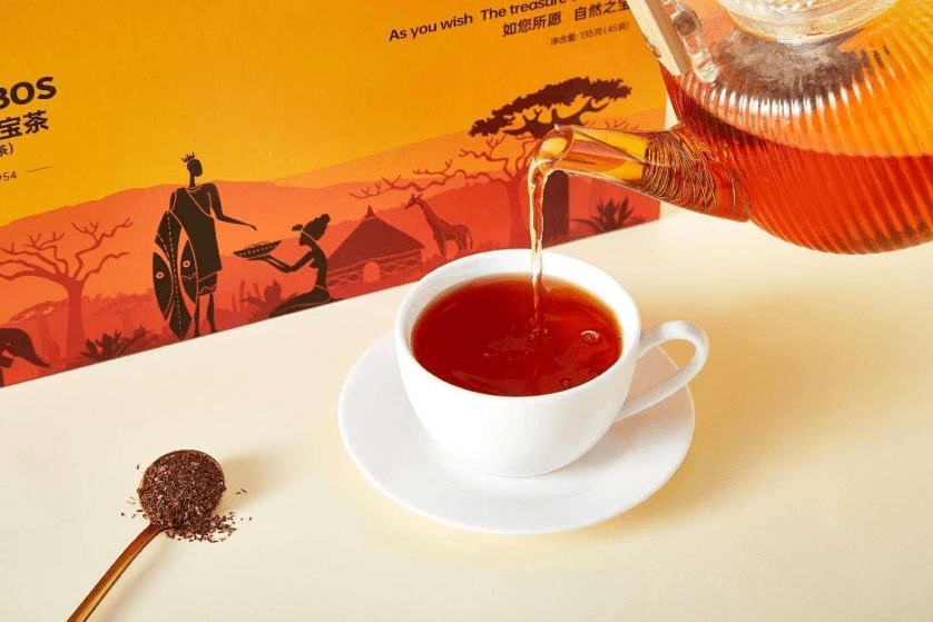 一款充满南非风情的高端如宝茶-筱源堂_品牌_形象_金雀花