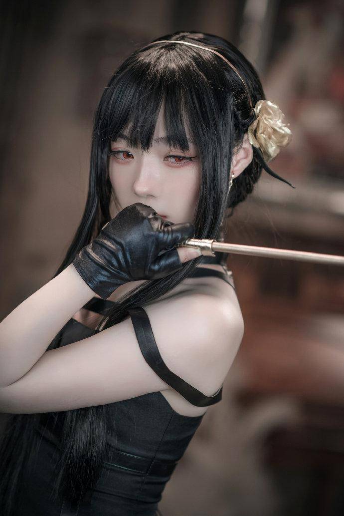 cos：间谍过家家约尔Cosplay正片10P-奏奏kanade-搜狐大视野-搜狐新闻