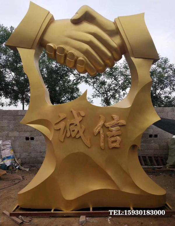 企业不锈钢雕塑-公司形象,文化标志的象征物_广场_员工_精神