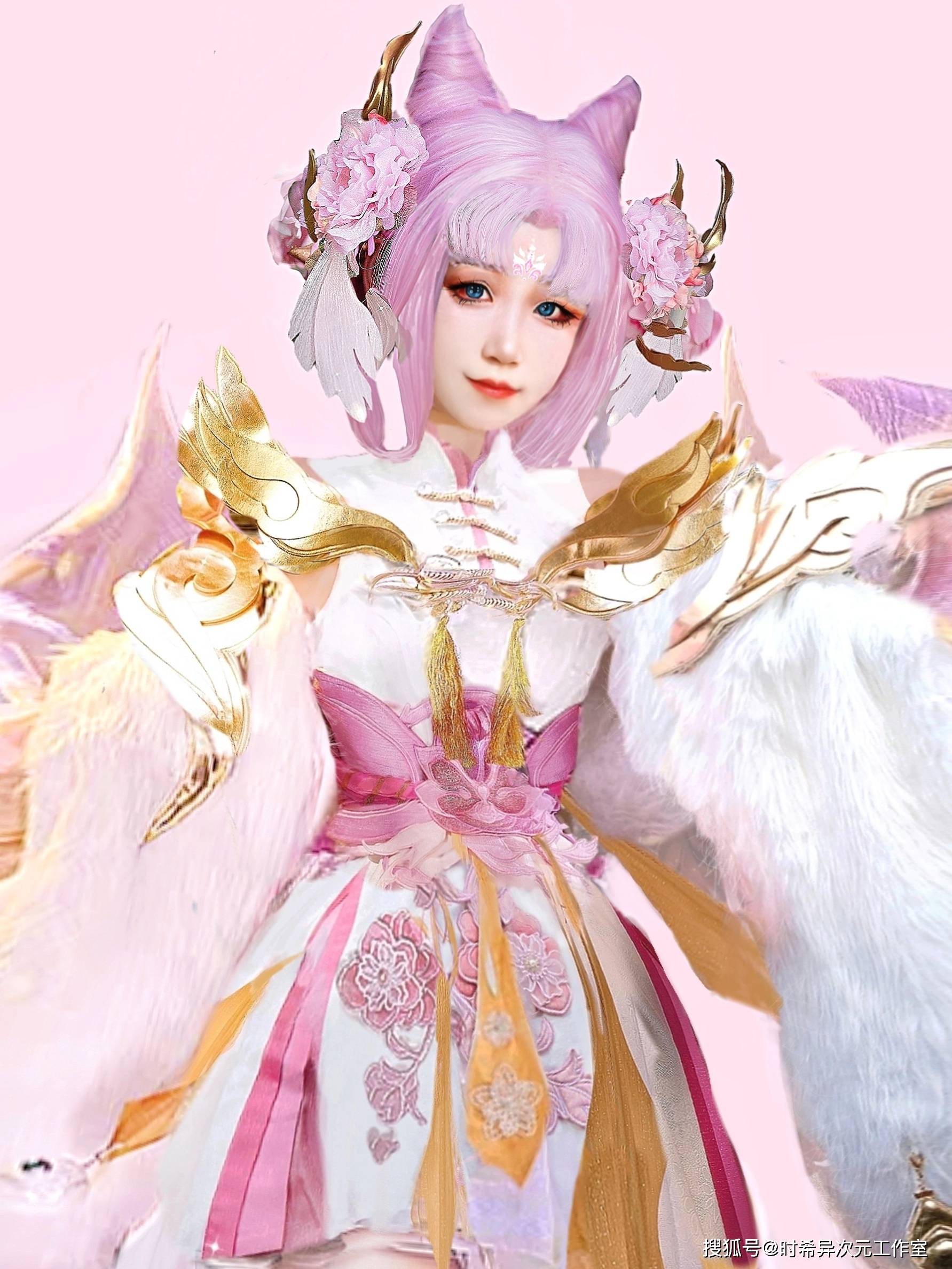 王者荣耀嫦娥拒霜思cosplay眠妃珞馨_多多_什么_太阳