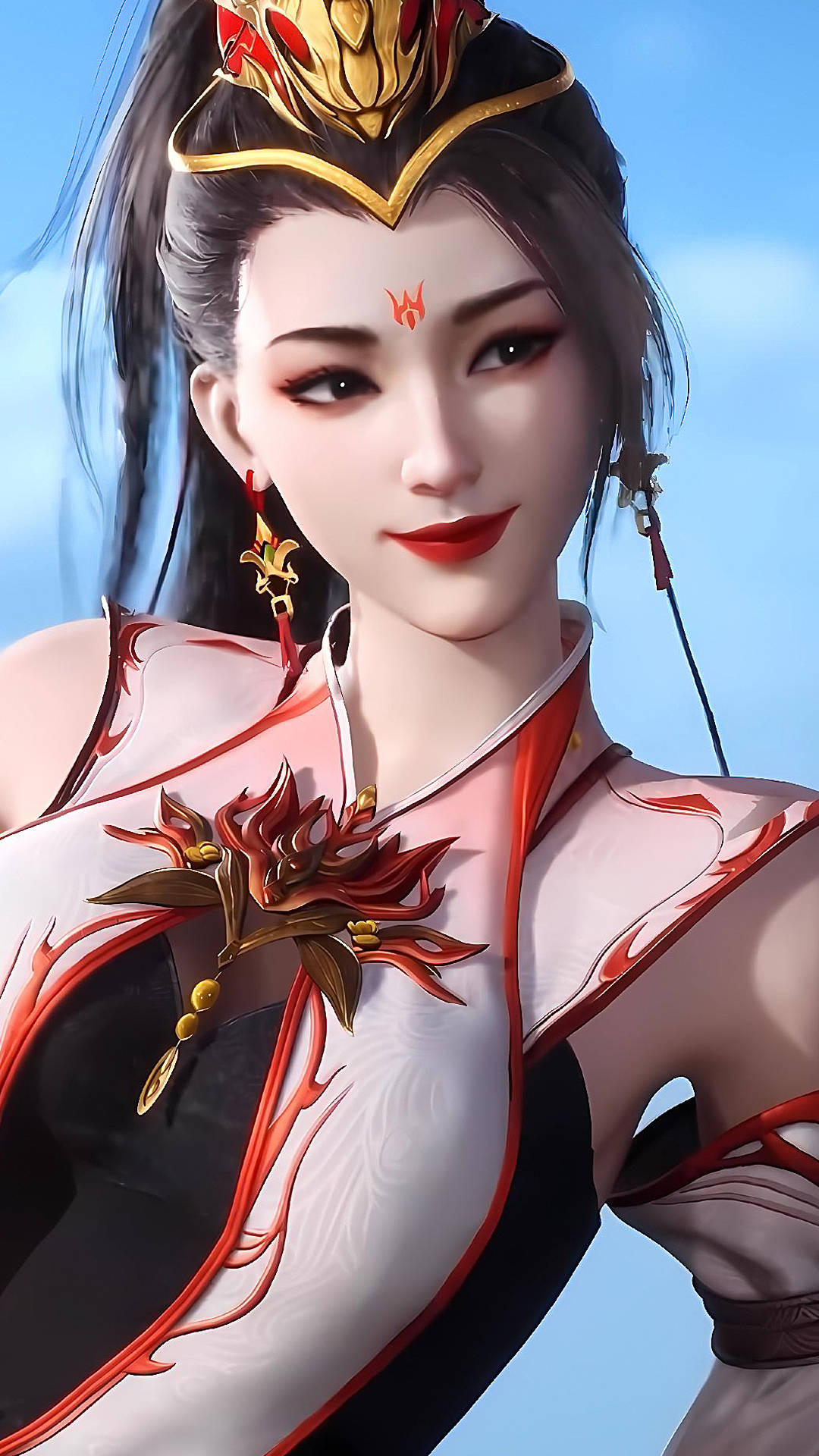 国漫女神手机壁纸：蓝灵娥、有琴玄雅、酒玖师叔_师兄_公主_小说