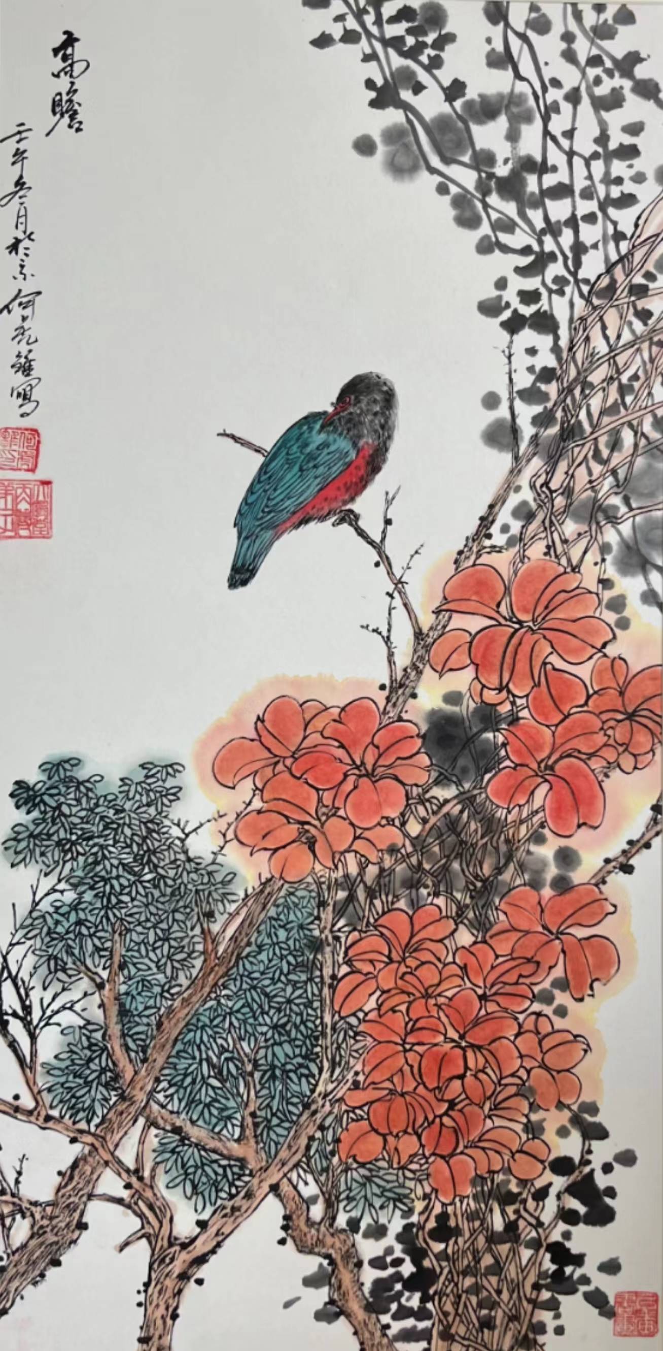 何虎雏画家,何海霞之子_作品_画派_中国画研究院