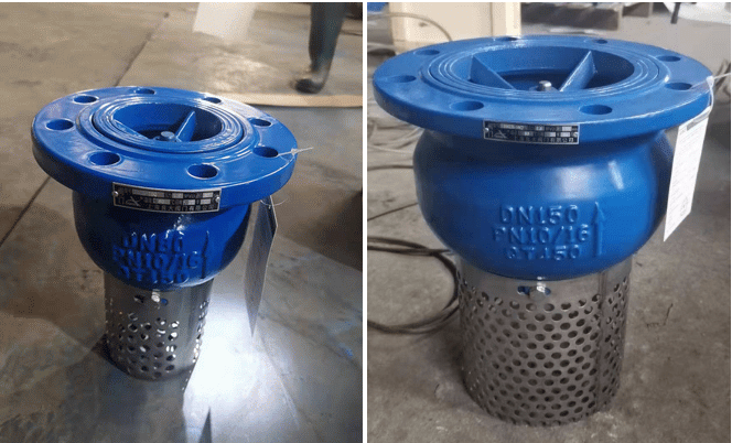 滤网式底阀,h42x铸铁滤网式底阀,畅通抽水又节约水能损失的作用