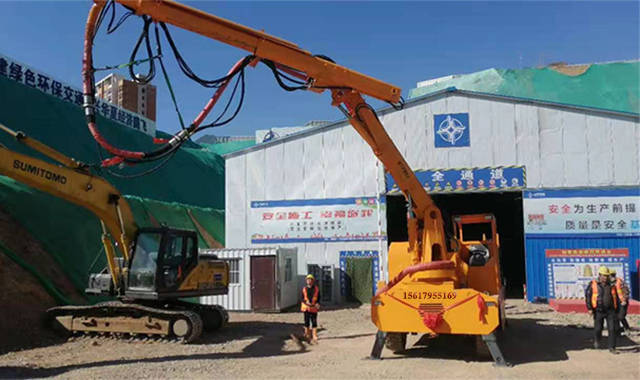 出租销售隧道湿喷机械手 大型车载喷浆台车 基坑护坡喷浆设备_施工