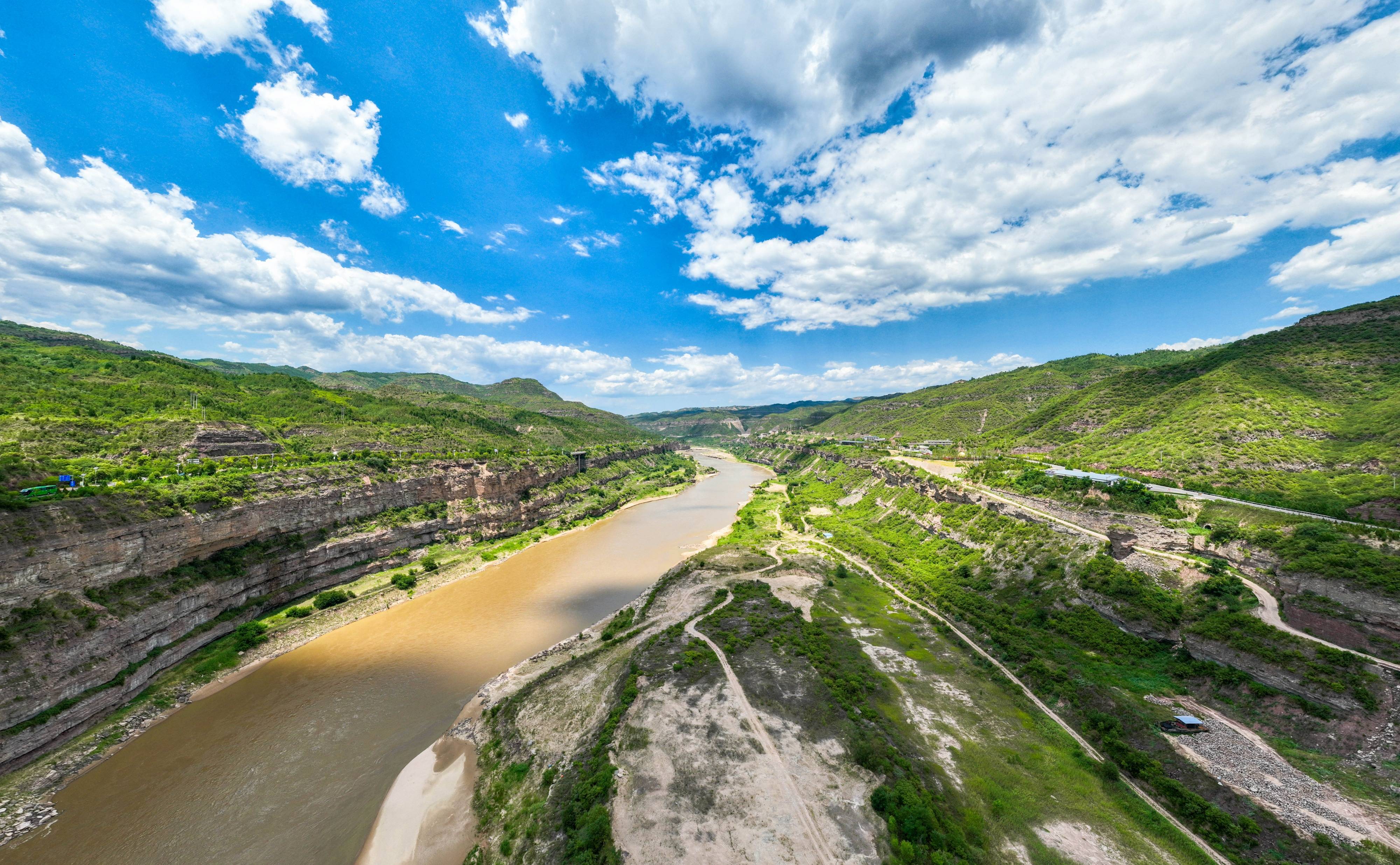 洛阳沿黄生态旅游公路图片