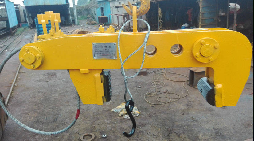 兴胜 钢卷翻转吊具 立式卷板吊钩 竖吊铝卷吊钳 立卷夹钳夹具 立式