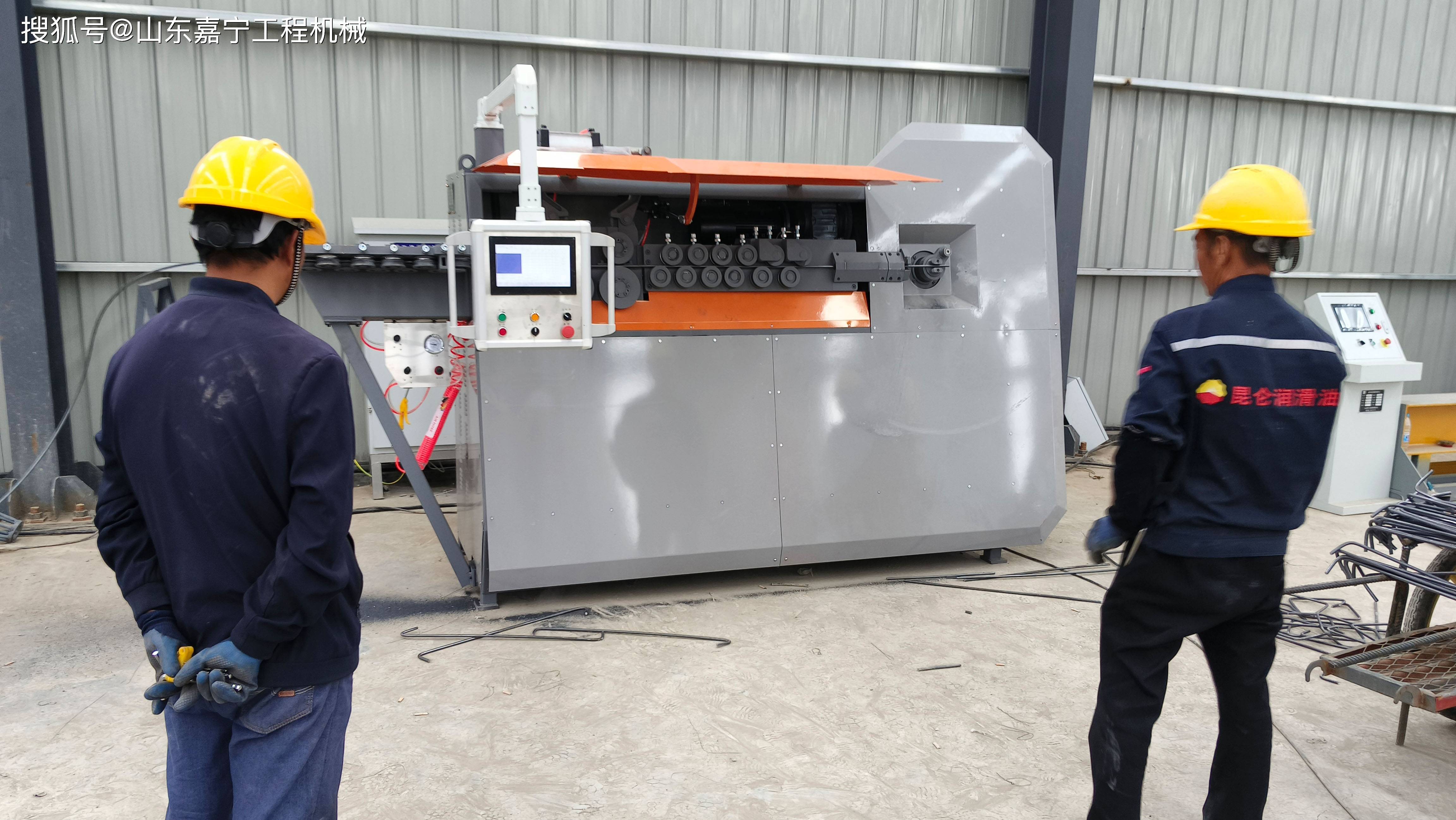 全自动钢筋弯箍机使用教程