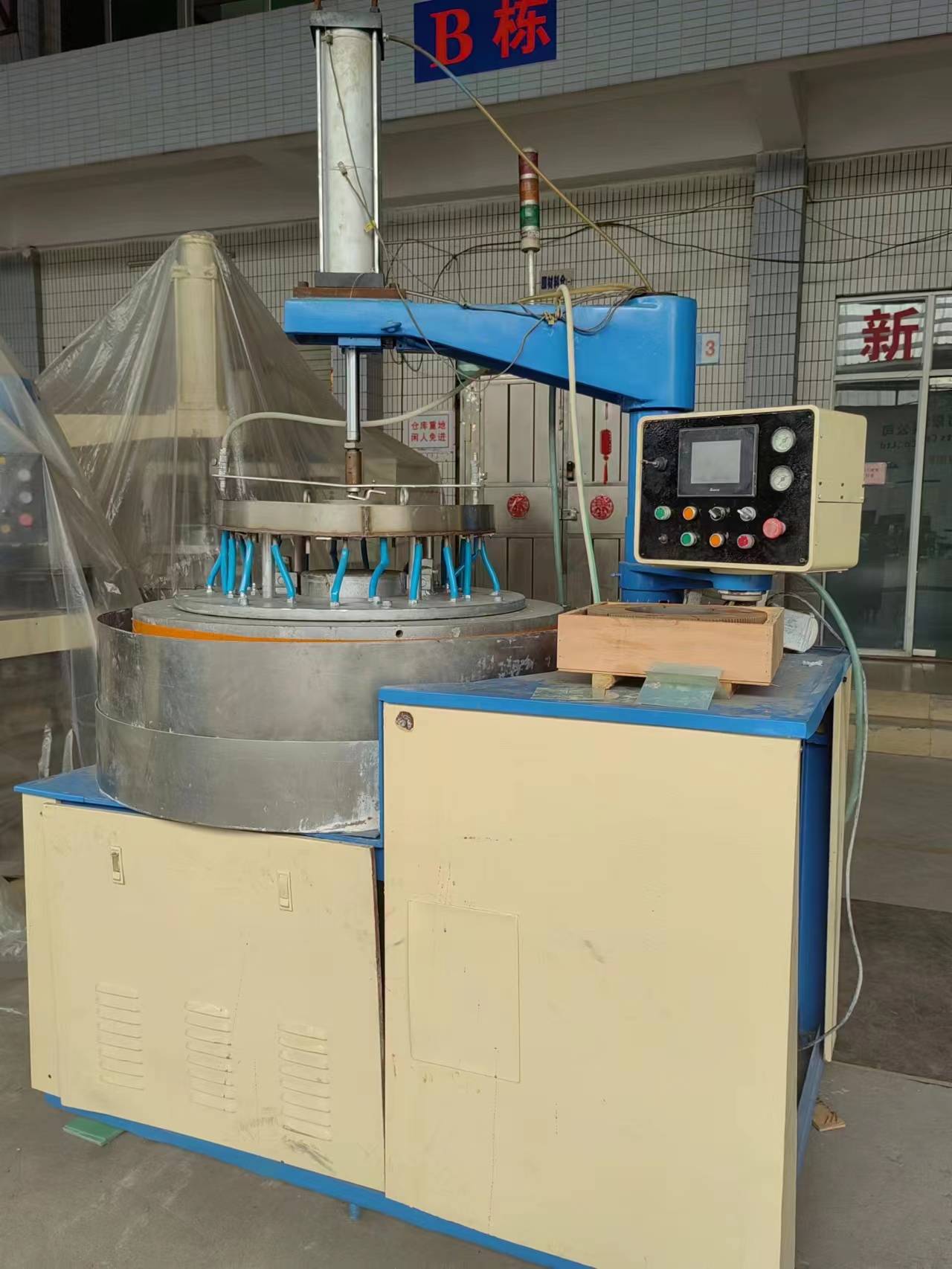 二手赫瑞特15b半导体双面抛光研磨机 硅片减薄机 全动平磨机转让_mm