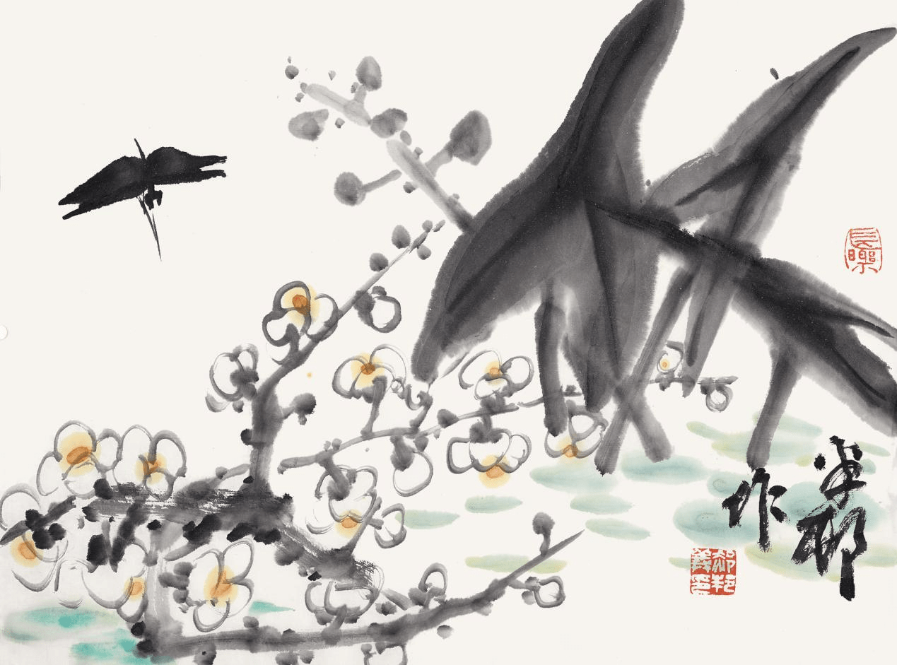 郝邦义水墨国画花鸟画大观插图3