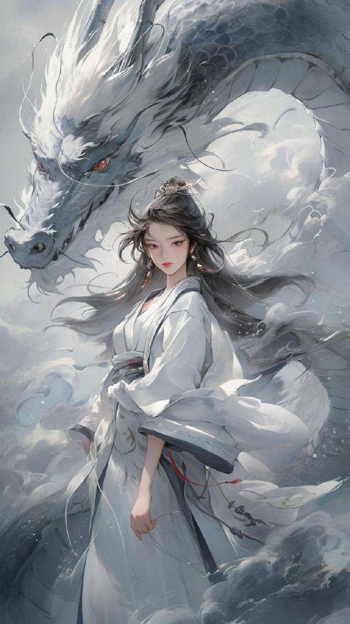 古风插画龙女壁纸|龙的传说~ -搜狐大视野-搜狐新闻