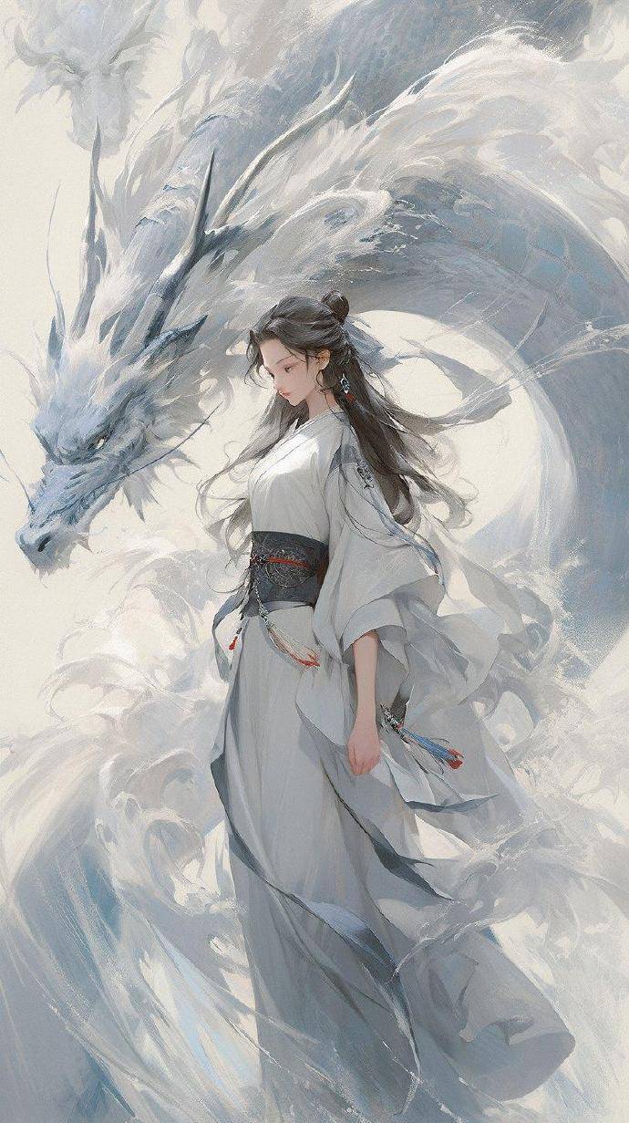 古风插画龙女壁纸|龙的传说~ -搜狐大视野-搜狐新闻