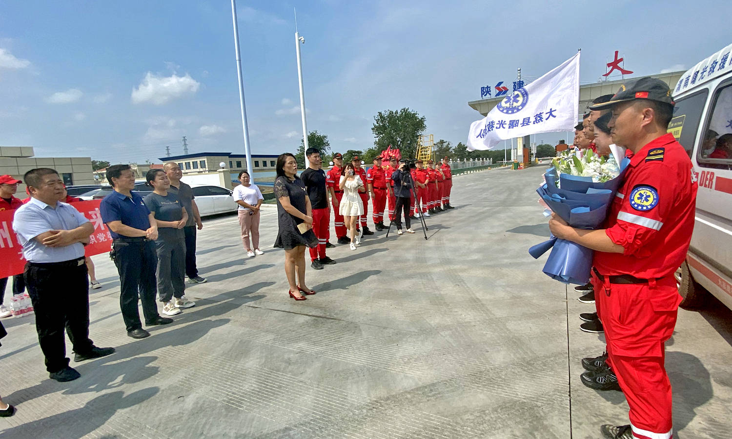 同洲湖,湖北麻城,四川九寨沟,榆林子洲,陕西合阳等县内外救援活动20余