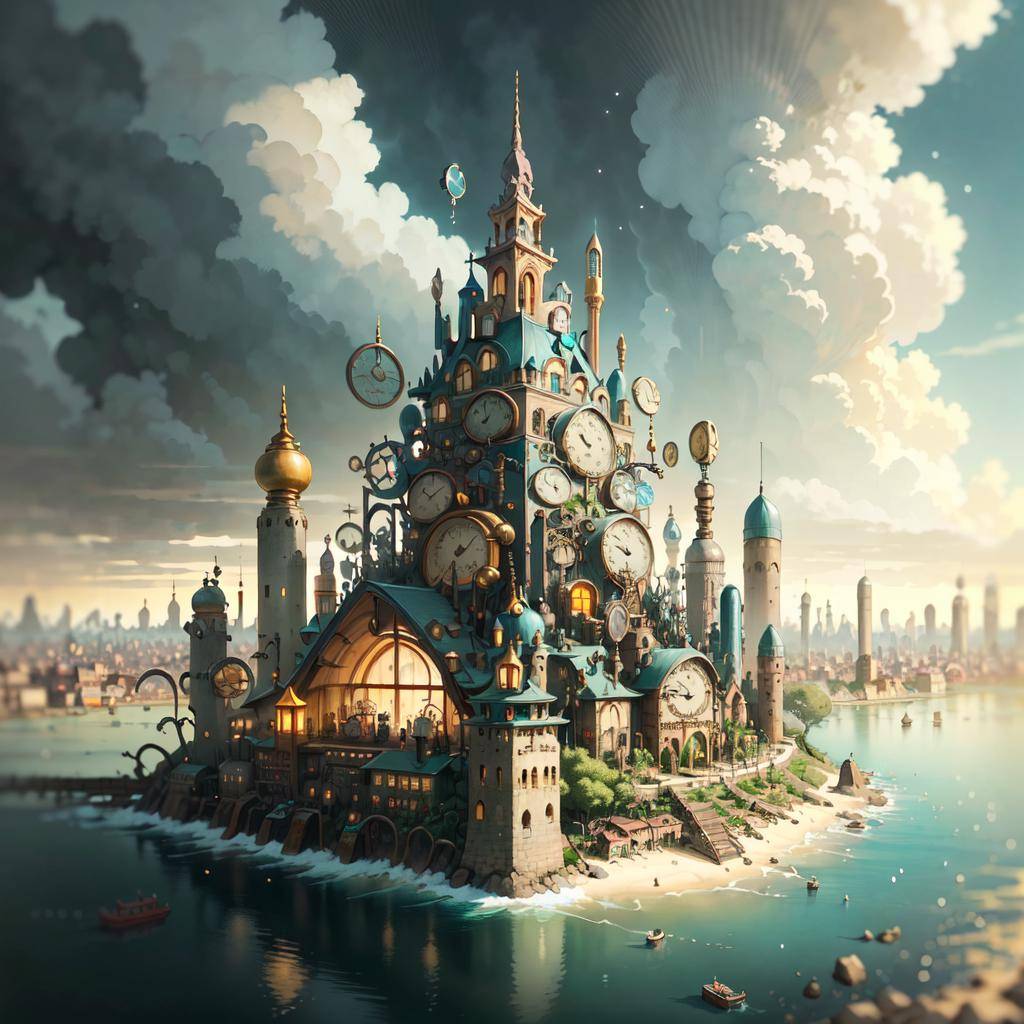 天空之城|一个蒸汽朋克风格的奇幻世界Ⅱ_城中_来自_城市