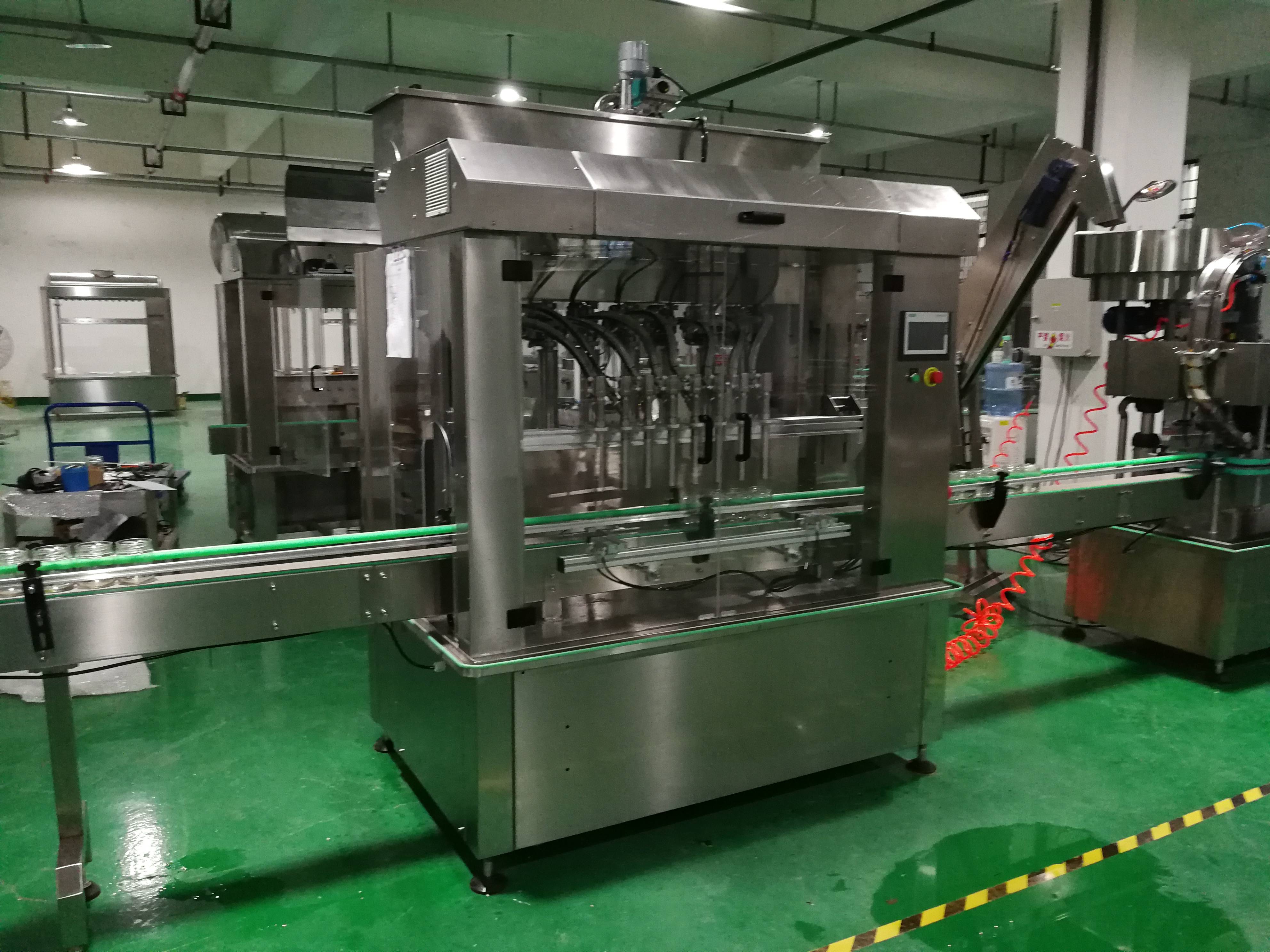 直线式膏体灌装机 成套灌装机生产线 灌装设备