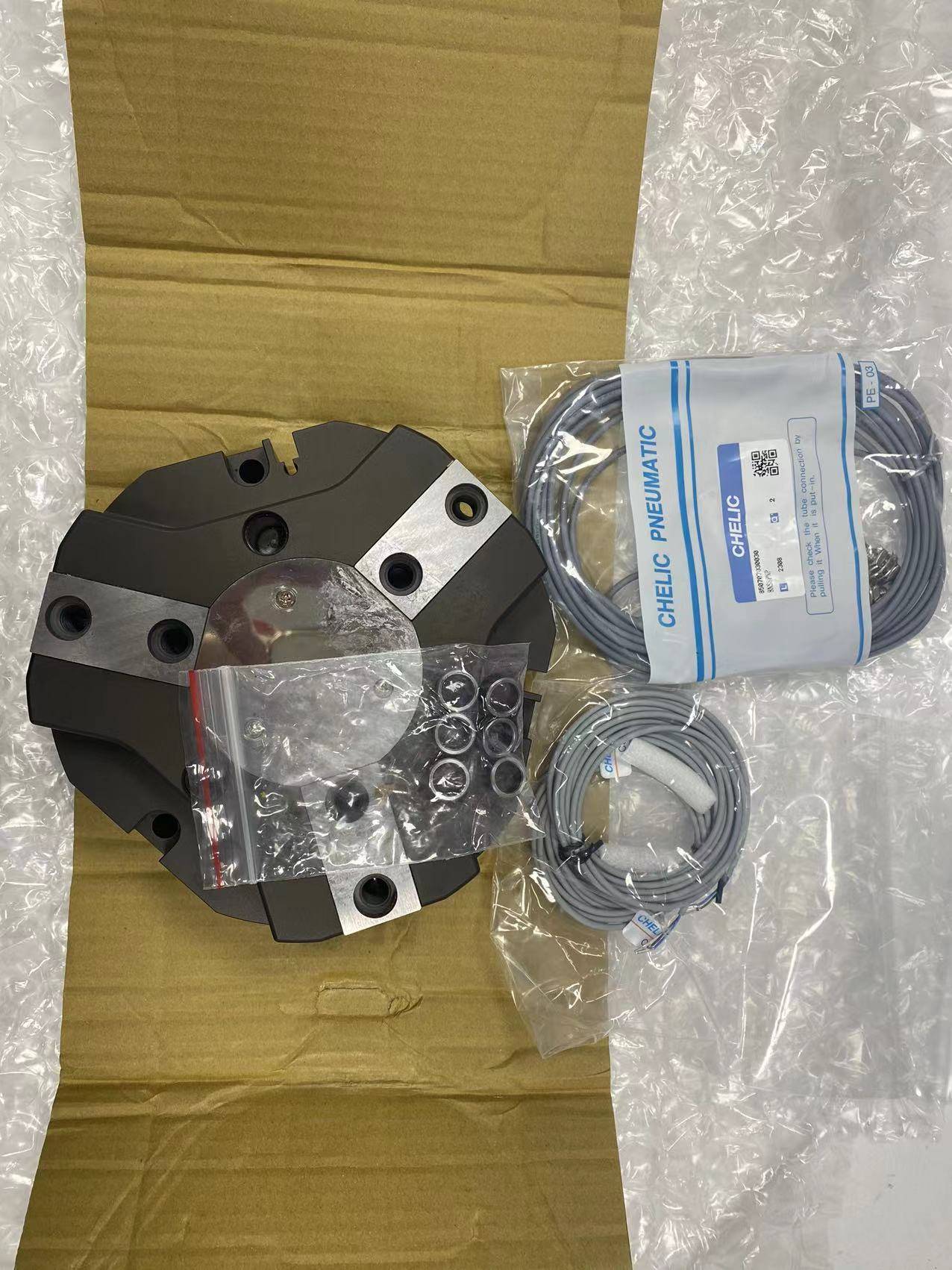 【中崎】湖南代表处 到chelic气立可气动卡爪hmq125-8g2-n82用于机床