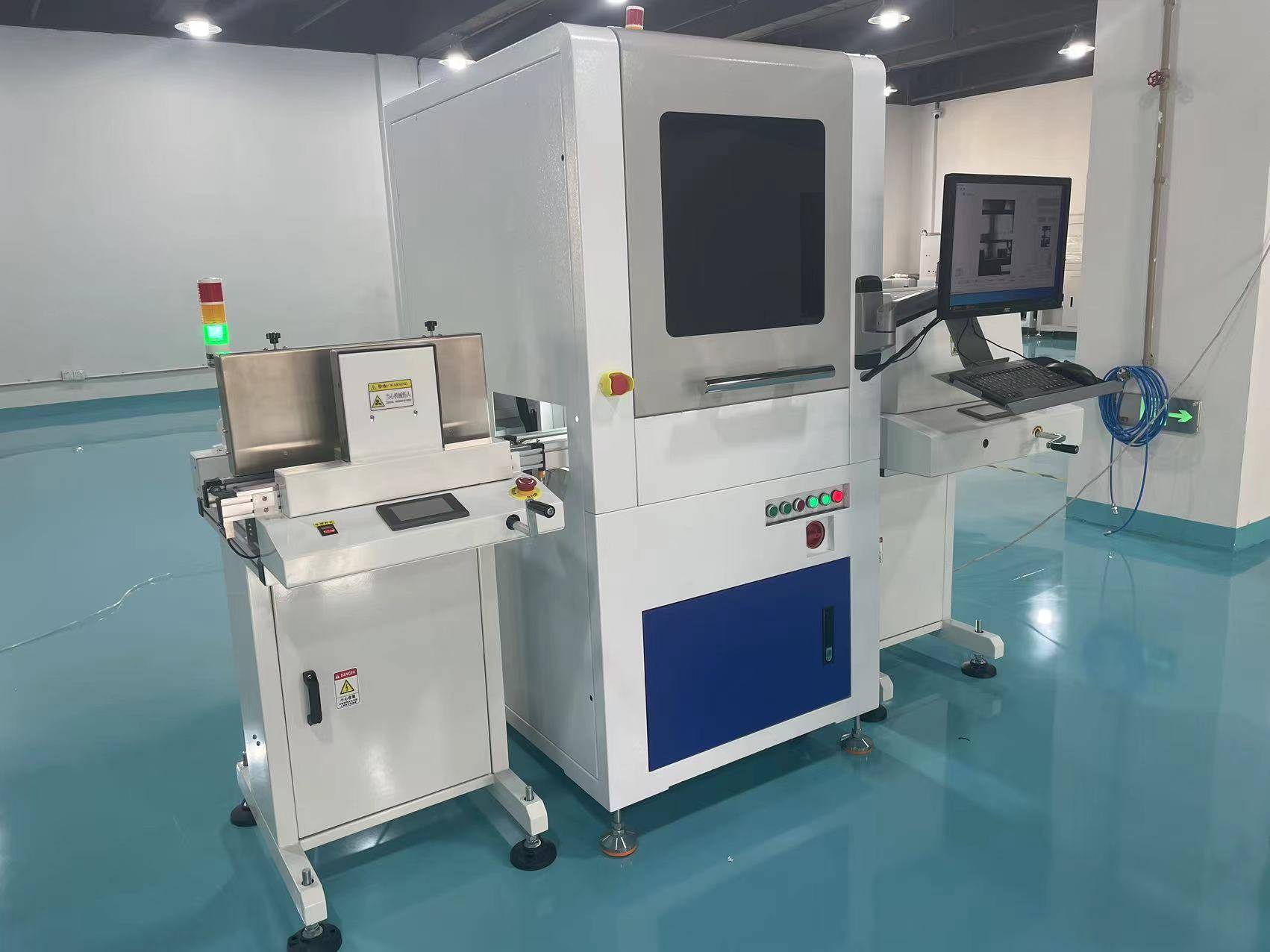 smt设备pcb镭雕机运行工作原理_雕刻_进行_激光