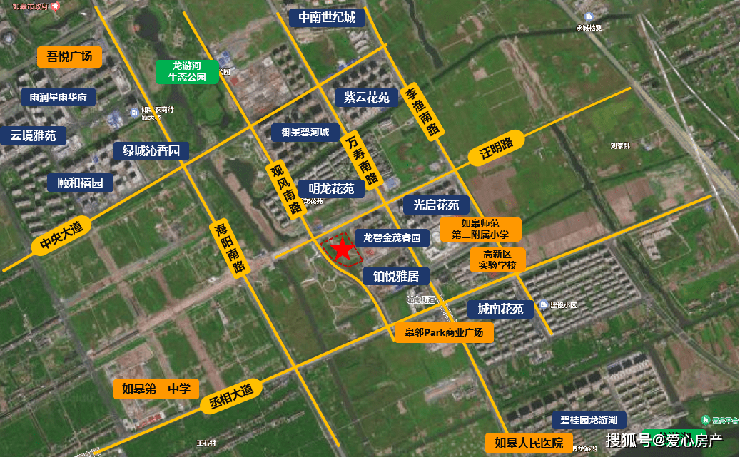 如皋城南成交一宗80亩优质宅地,楼面价4996元/㎡!