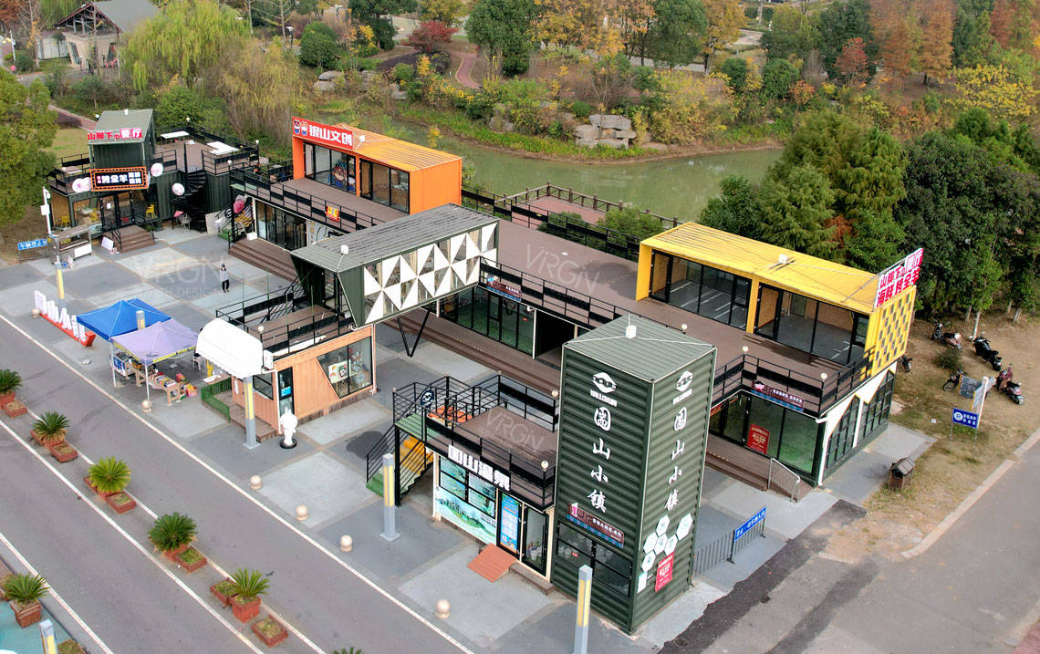镇江新区圌山风景区添新宠:集装箱驿站盛大开业!_游客_休闲_商业