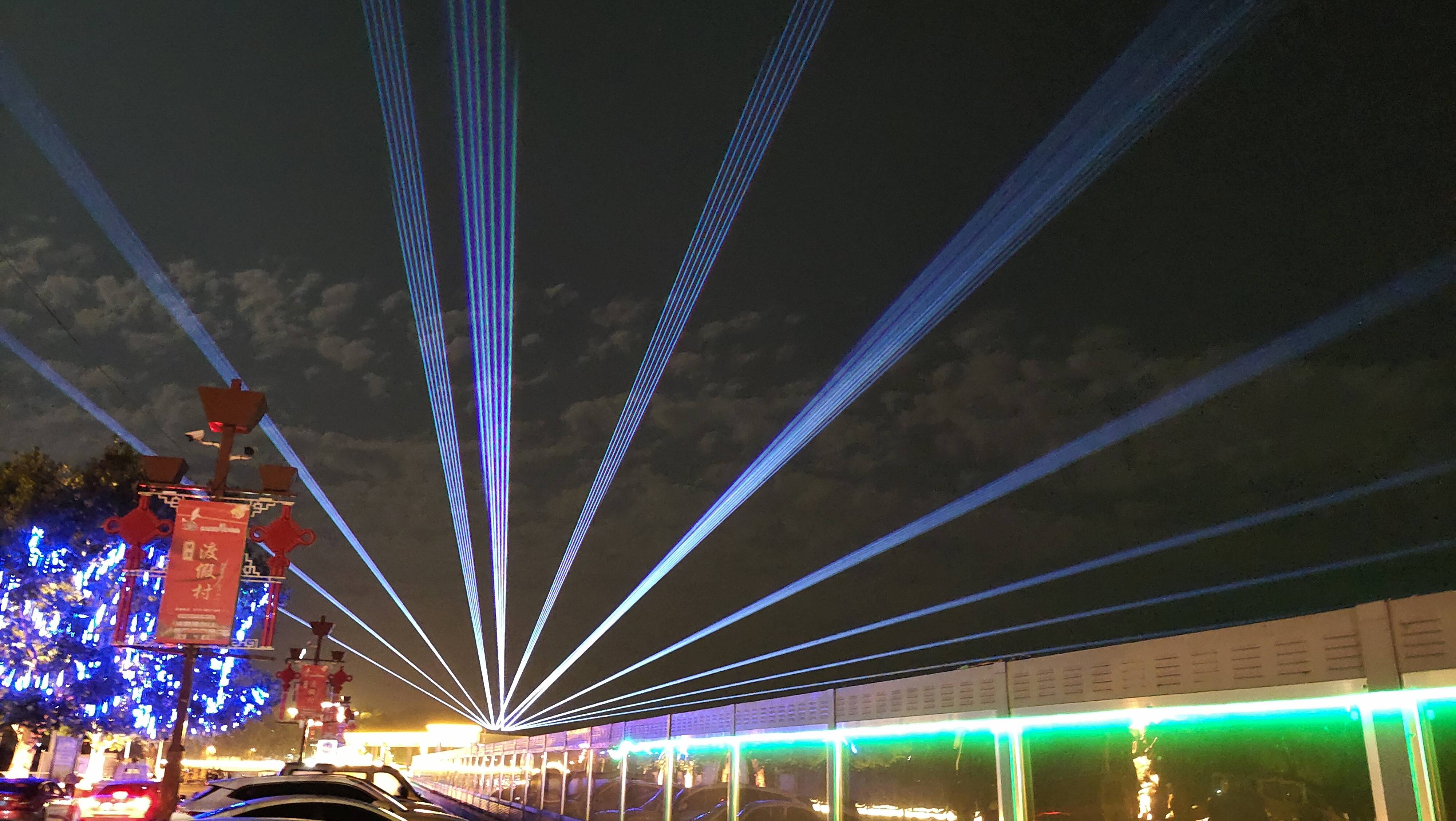 激光灯在下雨天能看到吗?能!而且效果意外的好看!_等级_防尘_防护