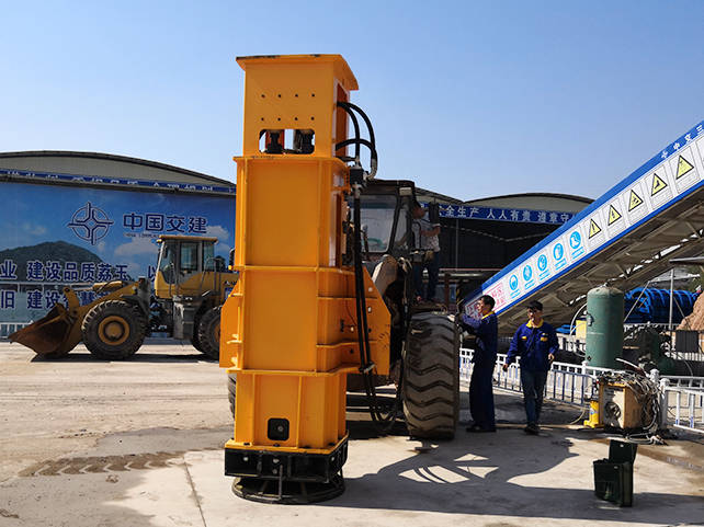 装载机打夯机在冲击夯实时是自由落体吗装载机打夯机夯实试验